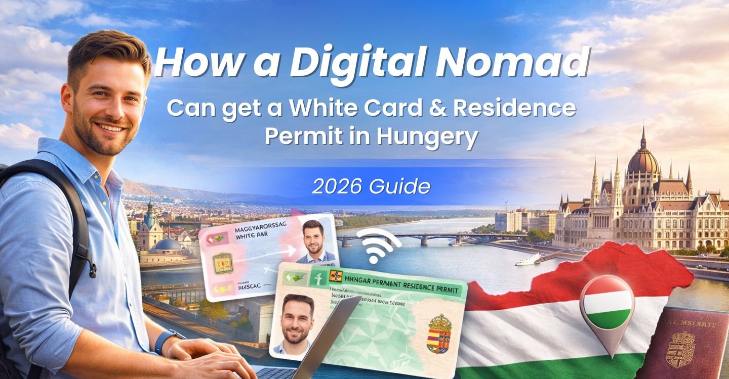 How a Digital Nomad Can Get a White Card & Residence Permit in Hungary (2026 Guide)